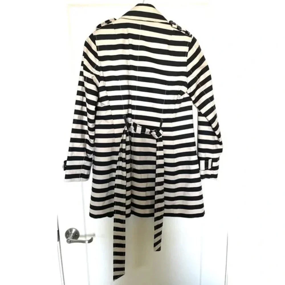Banana Republic Monogram Striped Trench